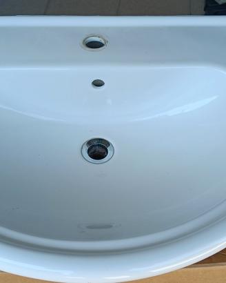 Lavello da bagno con piedistallo