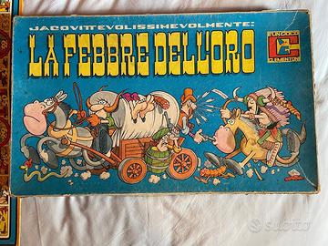 LA FEBBRE DELL'ORO gioco da tavolo Jacovitti