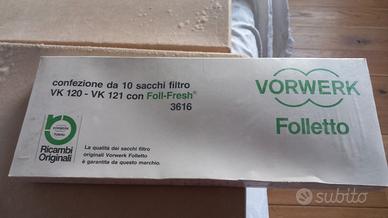 Kit sacchi filtro Folletto VK120 / VK121
