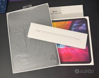 Ipad pro 11” 2a gen + apple pencil + cover + keybo