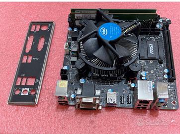 MSI H110I-SO2 1151 MINI ATX+I5 7400 8GB+DISS