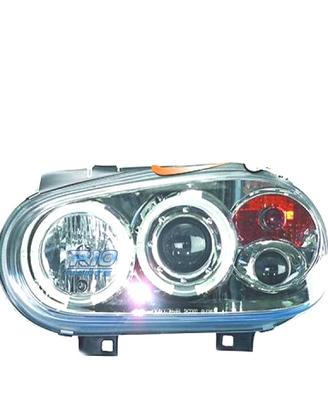 FARI VOLKSWAGEN VW GOLF 4 ANGEL EYES FONDO CROMATO