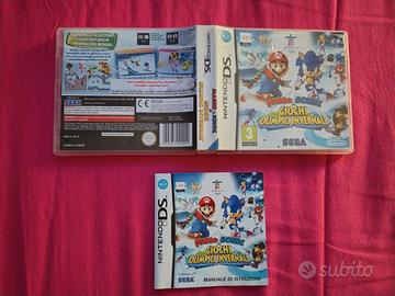 MARIO E SONIC DS CUSTODIA E LIBRETTO