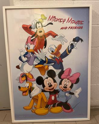 Poster Disney con cornice