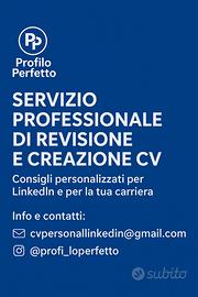 Revisione Curriculum e Profilo LinkedIn