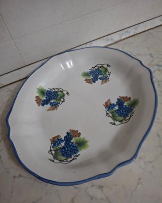 Vassoio centrotavola decorato