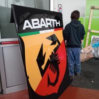 Abarth, tabella,reclame, accessori Abarth 