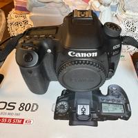 Canos Eos 80d + Canon Efs 18-55 + Canon Efs 55-255