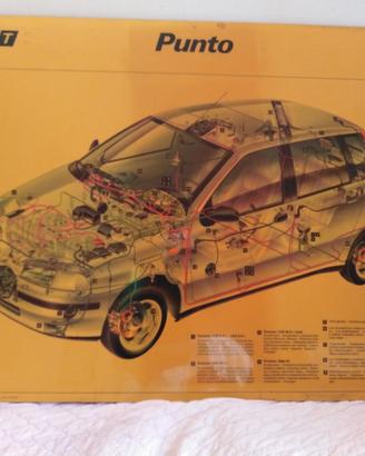 Poster vintage plastificati Fiat 
