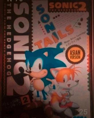 Gioco Sega Mega Drive  Sonic 2 The Hedgehog. 