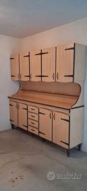 Credenza Rustica Doppio Corpo.