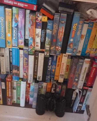 varie videocassette