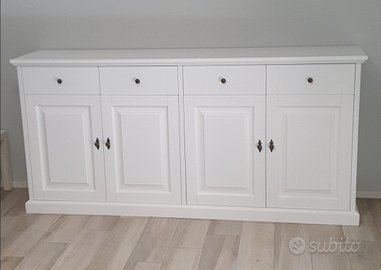 Credenza classica elegante a 4 ante per saloto