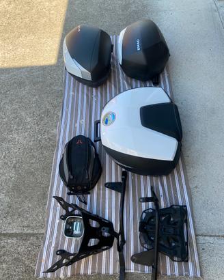Kit completo bauletto moto shad SH58X