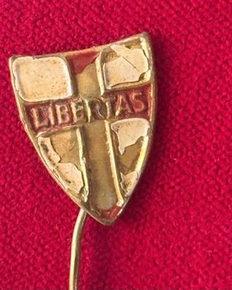 Spilla d'epoca Democrazia Cristiana Libertas