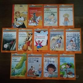 13 libri della collana “Il battello a vapore”