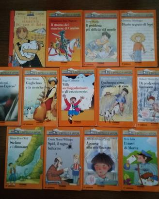 13 libri della collana “Il battello a vapore”