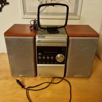 Kenwood M-505 – Mini Hi-Fi Stereo con casse origin