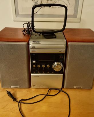 Kenwood M-505 – Mini Hi-Fi Stereo con casse origin
