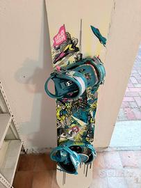 Snowboard/Tavola e attacchi Salomon