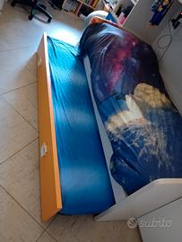 letto singolo per cameretta completo di materassi