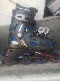 rollerblade 80mm pattini in linea misura 36/37