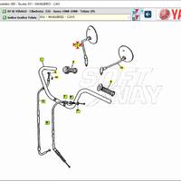 Specchio Dx Yamaha XV Virago 1J726290G000