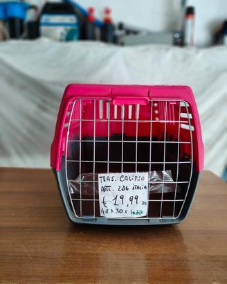 trasportino per cani e gatti taglia media