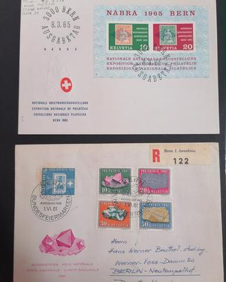 Svizzera fdc