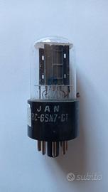 6SN7 JAN CRC RCA testata