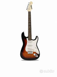 chitarra rockjam imitazione stratocaster