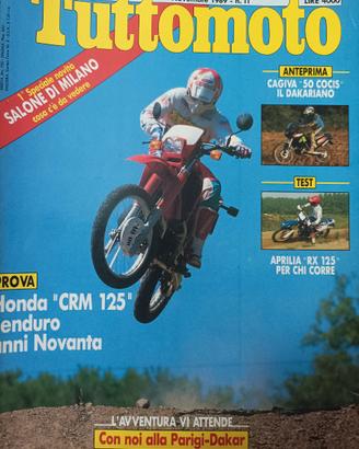 rivista TUTTOMOTO numero 11 del 1989