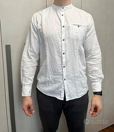 Camicia collo coreana 72D