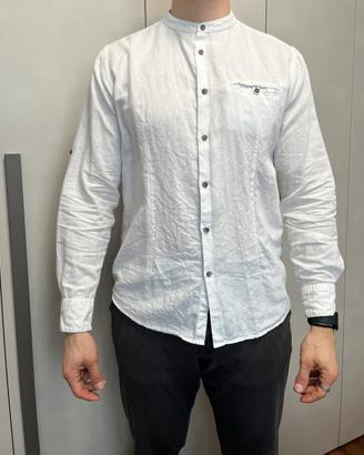 Camicia collo coreana 72D