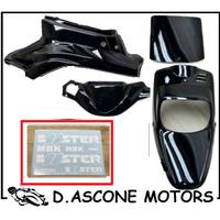 Kit carene Booster Nero Lucido CON ADESIVI