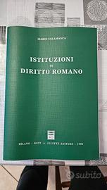 Istituzioni di diritto romano mario talamamca