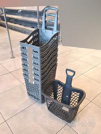 cestelli trolley per spesa usati