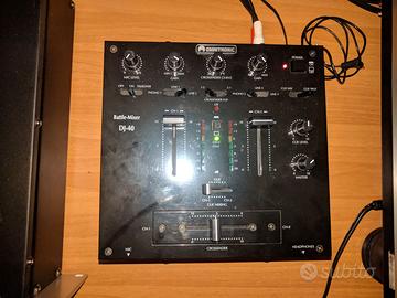 Mixer Omnitronic + Amplificatore Omnitronic