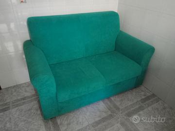 Divano 2 posti verde