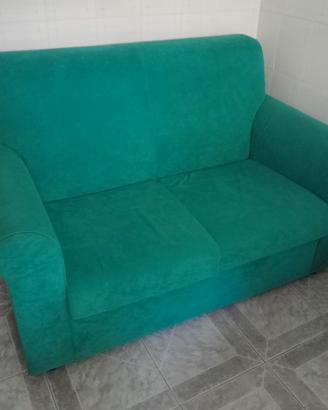Divano 2 posti verde