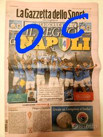 Autografo Conte e Di Lorenzo. 4° scudetto Napoli