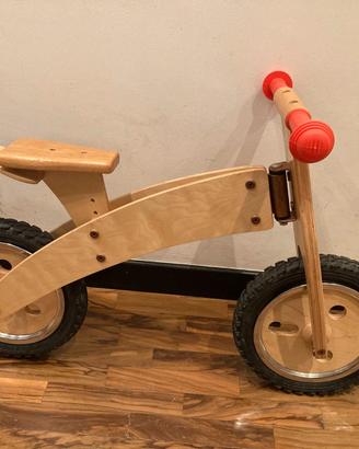 Bici Senza Pedali In Legno per BambinI