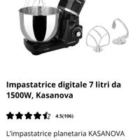 Impastatore digitale