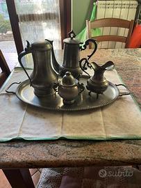 Servizio tea/ caffè  peltro 95