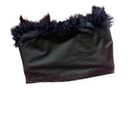 top nero elegante