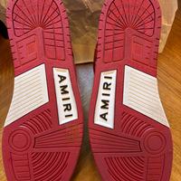 AMIRI  skel top low collegiate red/white