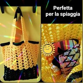 Borsa mare all'uncinetto