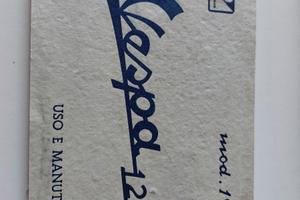 Libretto uso e manutenzione Vespa 125 VNB1