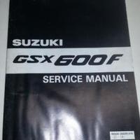 Suzuki GSX 600 F 1987 manuale officina originale