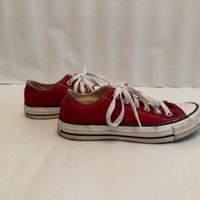 Converse basse rosse